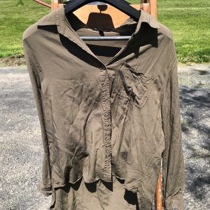 Army Green Blouse